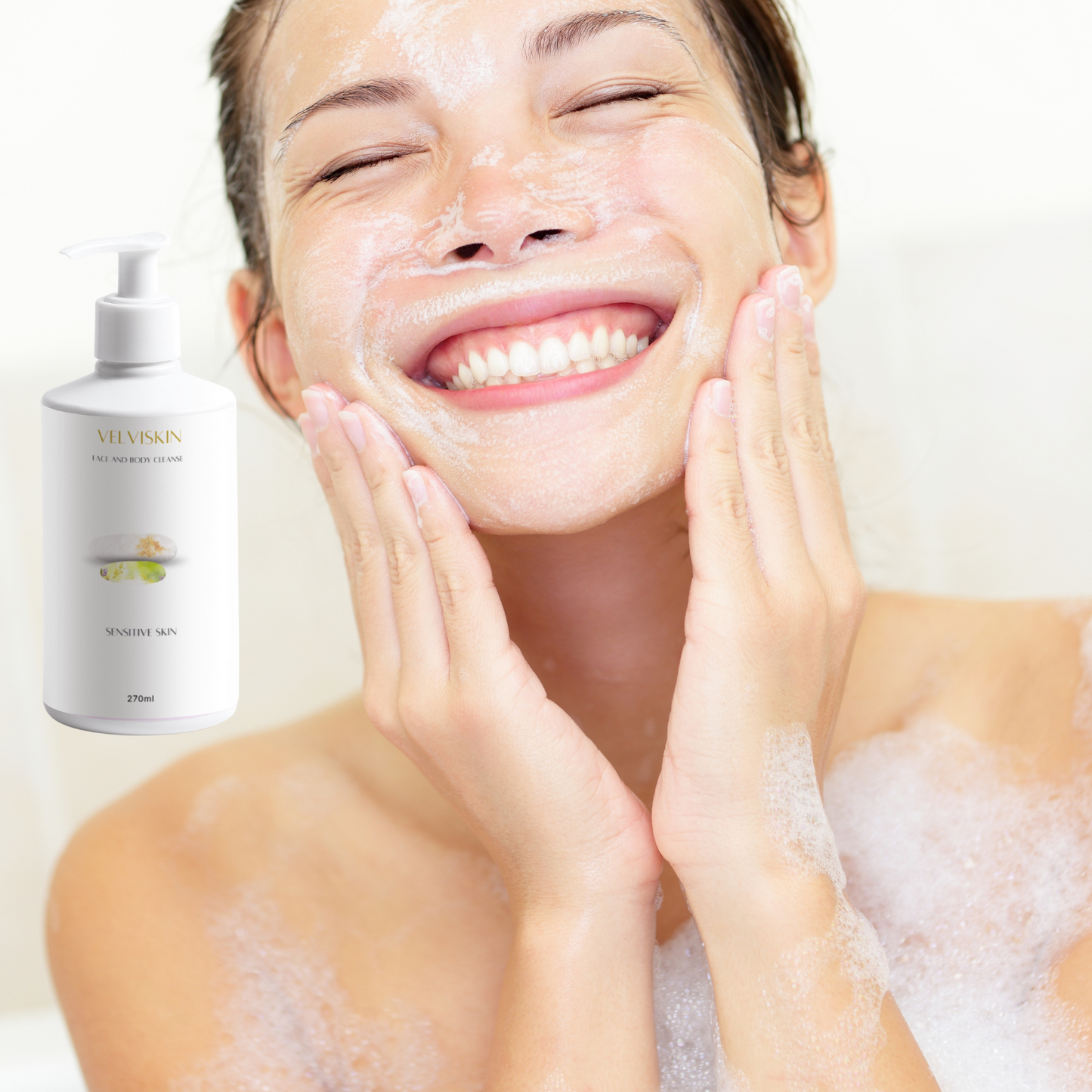 Face & Body Cleanser Sensitive Skin VelviSkin