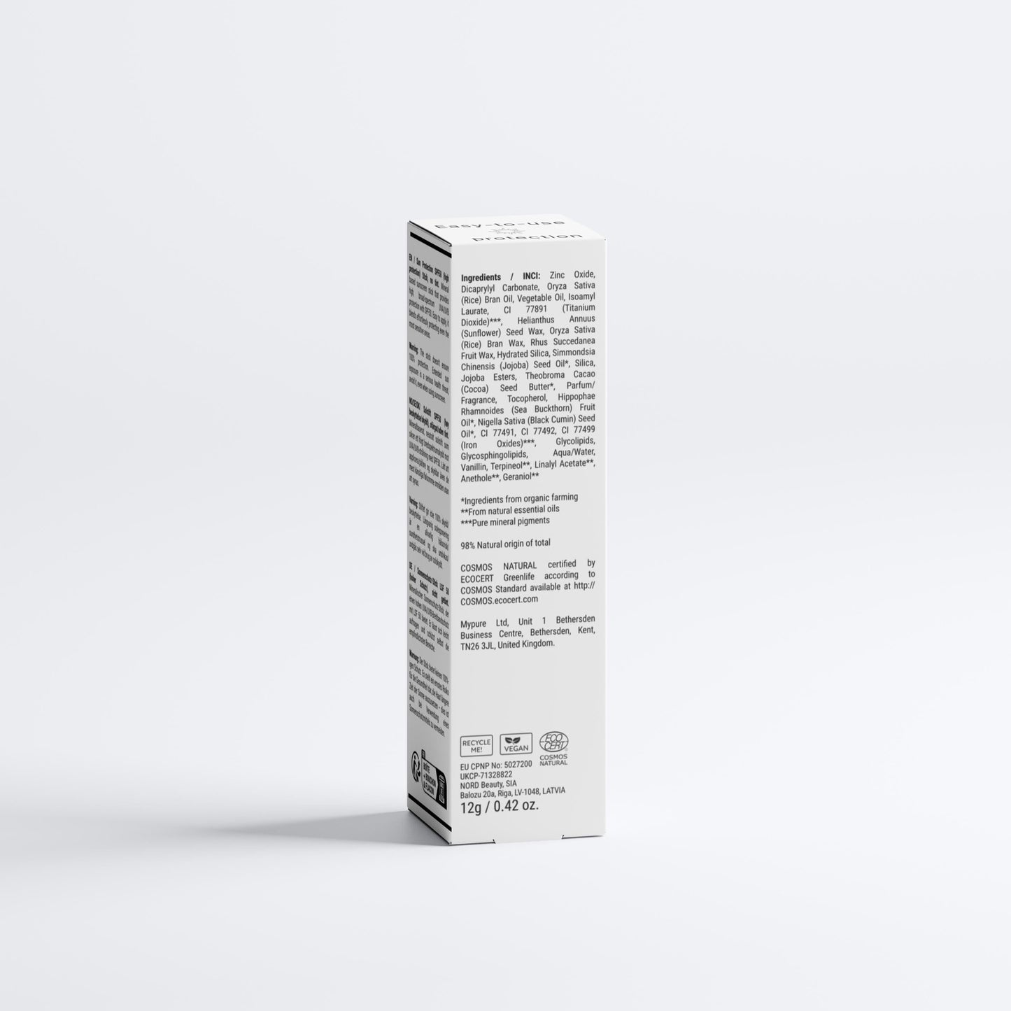 Mineral SPF50 Stick, Glamluxe, no tint, Face