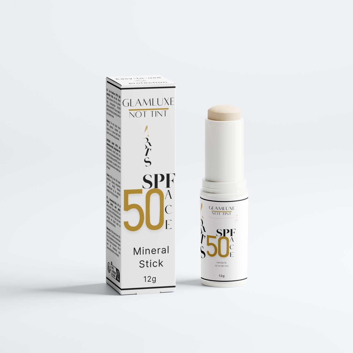 Mineral SPF50 Stick, Glamluxe, no tint, Face